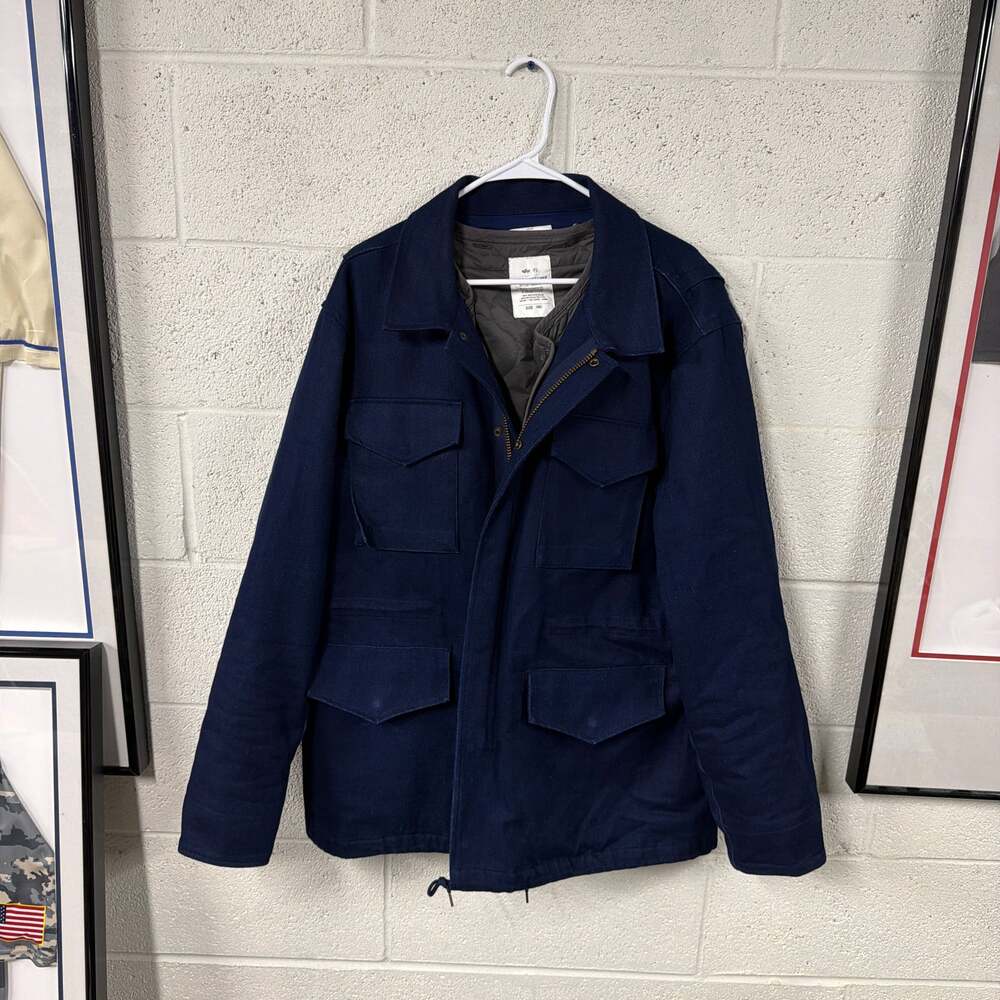 Alpha Industries x Taylor Stitch Indigo M51 Field Jacket with ALS/92 Liner